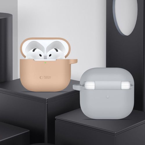 TECH-PROTECT SILICONE HOOK APPLE AIRPODS 4 CRAYON GREY na Arena.pl