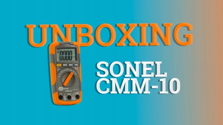 SONEL CMM-10 Multimetr cyfrowy zdjęcie 3