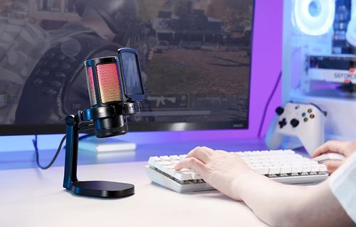 Gamingowy mikrofon do komputera Maono DGM20 studyjny USB dotykowy panel na Arena.pl