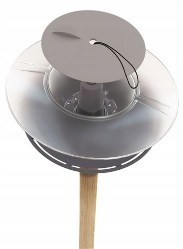 NOWOCZESNY KARMNIK DLA PTAKÓW Z ZIARNEM 1KG BIRDYFEED ROUND WYTRZYMAŁY na Arena.pl