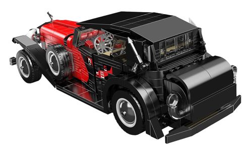 Zestaw Klocków Pojazd Retro Czerwony 1308El. na Arena.pl