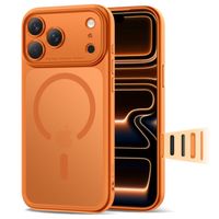 Etui pokrowiec na iPhone 17 Pro Magpeak MagSafe CC - pomarańczowy