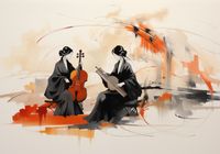 Plakat 100x70cm Harmonia Ciszy