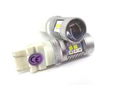 ŻARÓWKA LED biało-czerwona 3157, 3057, P27/7W,  10-24V CANBUS 2000lm