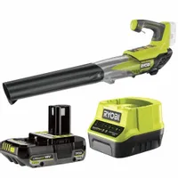 RYOBI DMUCHAWA AKUMULATOROWA DO LIŚCI 18V OBL18JB + 2.0Ah + ŁADOWARKA ONE+