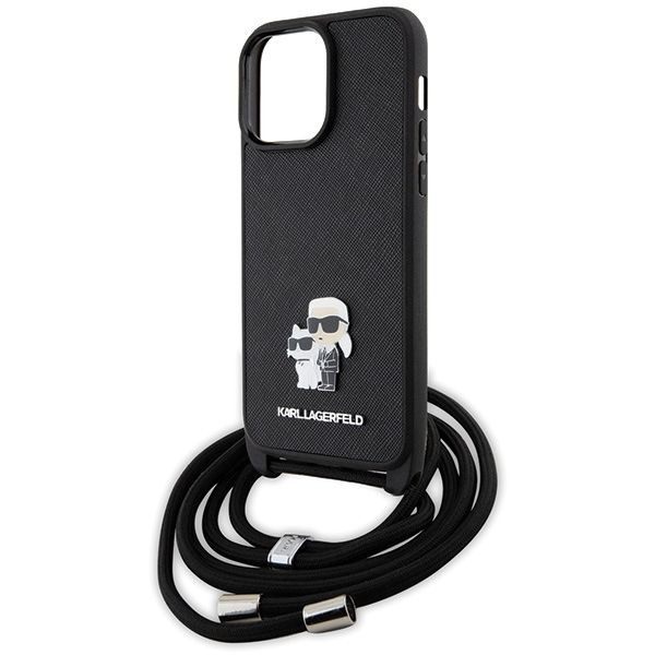 Etui Karl Lagerfeld do iPhone 14 Pro Max, Czarny zdjęcie 5
