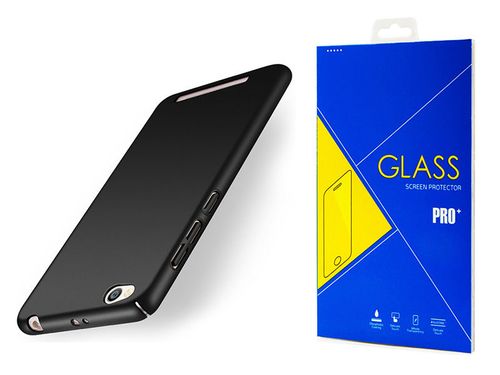 Etui Thin Case do Xiaomi Redmi 4A Czarne + Szkło na Arena.pl