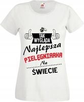 KOSZULKA Prezent PIELĘGNIARKA z imieniem PIGUŁA