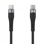 KABEL NILLKIN DATA CABLE FLOWSPEED SILICON USB-C/USB-C, PD, 60W CZARNY