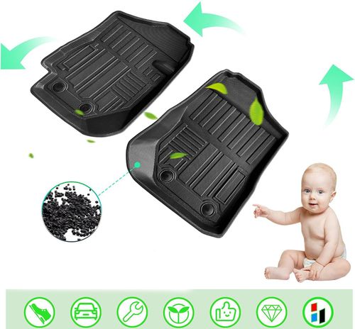 Dywaniki samochodowe GAFAT Suzuki Jimny 2021-2024 TPE 3D wysokie krawędzie na Arena.pl