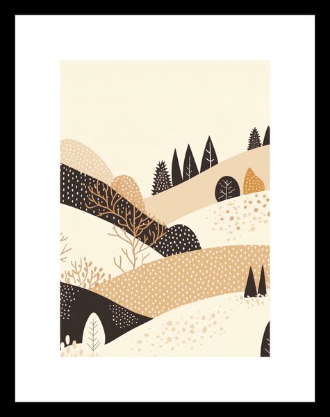 Plakat 29,7x42cm Jesień w Wzgórzach zdjęcie 3