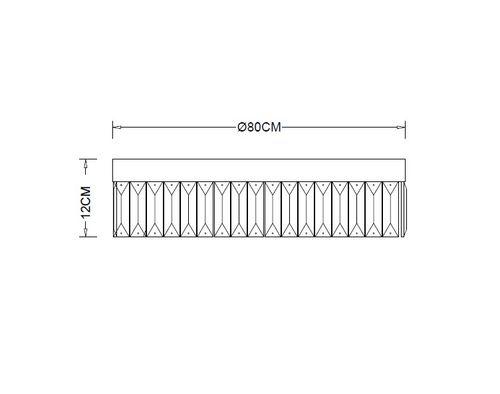 Plafon Berella Light Malati PL80 GD BL5603 na Arena.pl