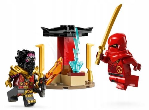 71789 - lego ninjago - bitwa samochodowo-motocyklowa między kaiem a rasem na Arena.pl