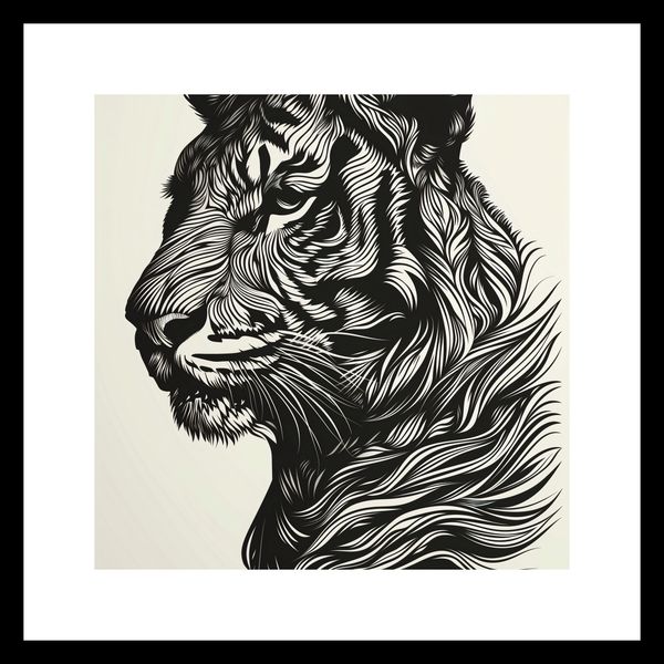Plakat 20x20cm Tygrysi Gwizd zdjęcie 3