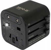 ADAPTER SIECIOWY PODRÓŻNY PRZEJŚCIÓWKA WTYCZKA PODRÓŻNA USA UK EU YATO
