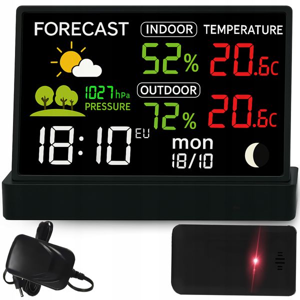 Stacja pogody RETOO ER1228 zdjęcie 1