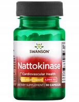 SWANSON NATTOKINAZA 100mg gęsta krew NATTOKINASE