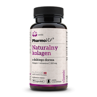 Kolagen z Dzikiego Dorsza + Witamina C 90 Kapsułek Pharmovit