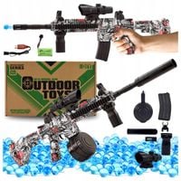 DUŻY KARABIN NA KULKI ŻELOWE WODNE AUTOMATYCZNY MASZYNOWY ELEKTRYCZNY ORBIZ