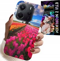 ETUI DO XIAOMI NOTE 14 4G - POLE KOLOROWYCH TULIPANÓW, TULIPAN, CASE