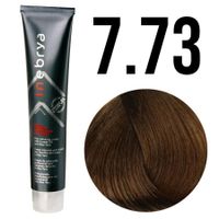 Inebrya farba do włosów, koloryzacja trwała, 100 ml 7/73 średni blond złoty brąz