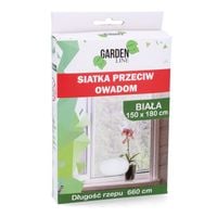 siatka przeciw owadom 150 x 180 cm biała *4516