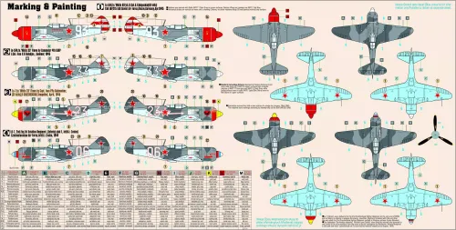 Lavotchkin La-7, D-218, 1:72 na Arena.pl
