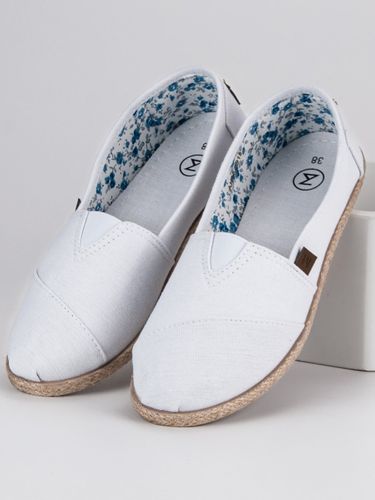 BIAŁE WSUWANE ESPADRYLE Rozmiar - 40 na Arena.pl