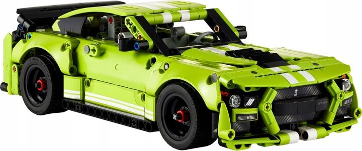LEGO TECHNICS Samochód Ford Mustang Shelby + 2x silnik Pull&Back zdjęcie 2
