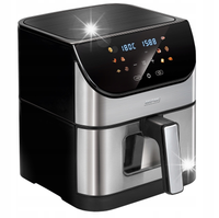 Frytkownica beztłuszczowa MPM MFR10M 1500W 6L do do Smażenia Pieczenia