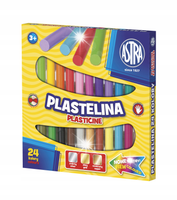 PLASTELINA 24KOL ASTRA 303110001 A"5 0651