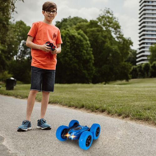 SAMOCHÓD TWISTER 360 ZDALNIE STEROWANY AKROBATA KASKADER AUTO LED PILOT RC na Arena.pl