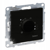 $SUNO Termostat 10-60stC czarny 721437