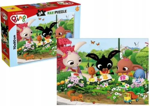 Puzzle maxi 24 elementy. Bing. Podziwiajmy naturę! na Arena.pl