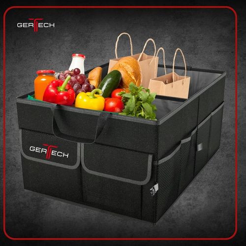 Organizer samochodowy DO BAGAZNIKA Torba rzepy Skrzynka Kufer Pojemny XL na Arena.pl