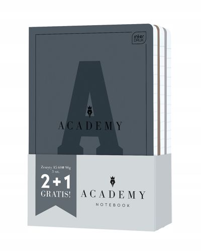 N-Zestaw zeszytów A5 60= ACADEMY Hyb (2+1)6000 na Arena.pl