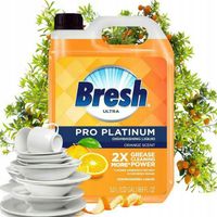 NIEMIECKI PŁYN DO MYCIA NACZYŃ WYDAJNY - ŻEL 5L BRESH - NOWOCZESNA FORMUŁA