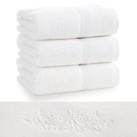 Ręcznik SISI 30x50 cm biały miękka bawełna frotte 500 g/m²