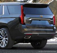 Cadillac Escalade 2021+ Listwa CHROM na Klapę