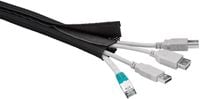MicroConnect Cablesock W/hook and loop 1.8