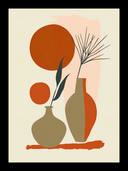 Plakat 13x18cm Wazy w Czerwieni zdjęcie 2