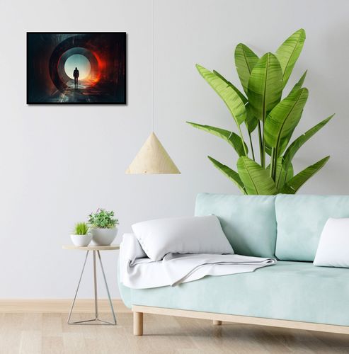 Plakat 55x40cm Portal do Świata na Arena.pl