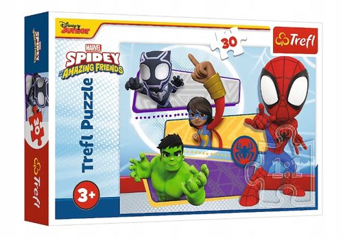puzzle 30 odważny spidey 18322 na Arena.pl