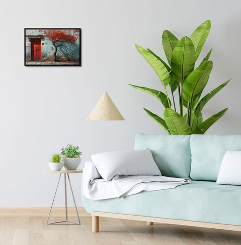 Plakat 45x30cm Widok Na Dawne na Arena.pl