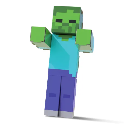 Minecraft Zbuduj Figurkę Zombie na Arena.pl