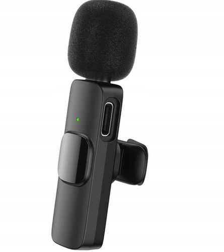 ZESTAW 2 MIKROFONÓW BEZPRZEWODOWY KRAWATOWY lightning na klips IPHONE na Arena.pl