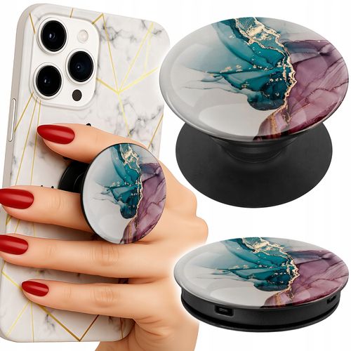Uchwyt do telefonu Popsocket na palce / stojak - ELEGANCKI MARMUREK MODNY na Arena.pl