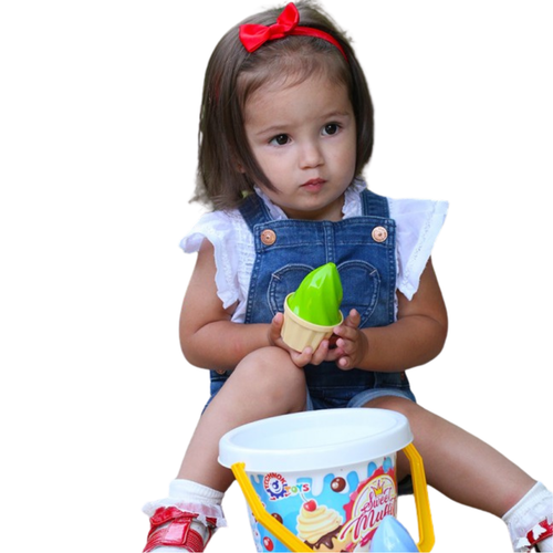 Zestaw Do Piasku Foremki Wiaderko 6382 na Arena.pl