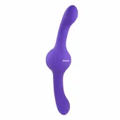 evolved our gyro vibe dual end fioletowy wibrator obustronny usb