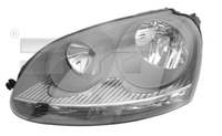 Volkswagen Jetta 05-10 Reflektor Przedni lampa przednia SZARA LEWA
